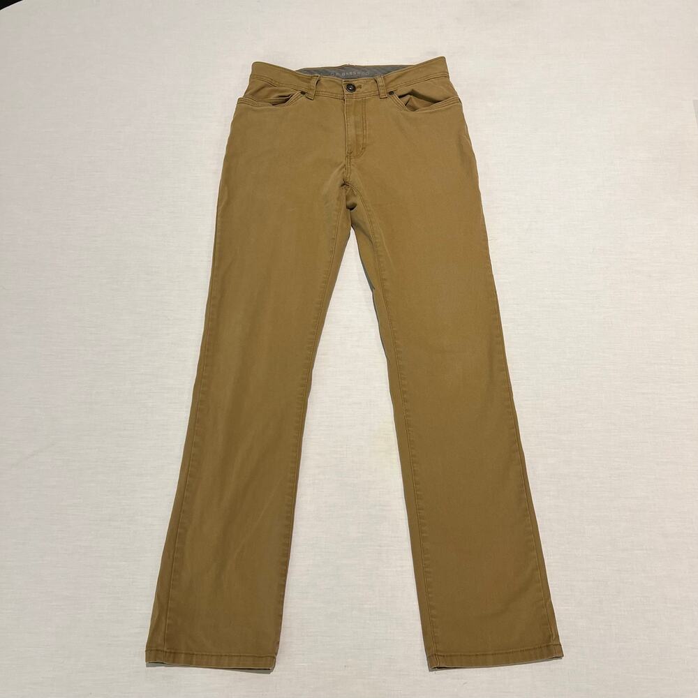 G.H. Bass & Co. Tan Khaki Groundwork Canvas Workwear Pants Measured Sz 30x32